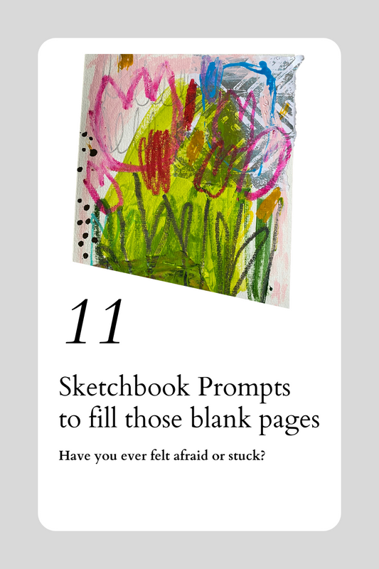 11 Sketchbook Prompts To Fill Those Blank Pages
