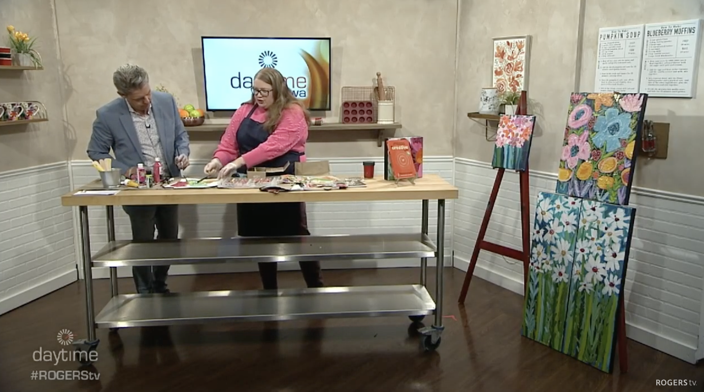 Load video: sheryl on rogers daytime TV